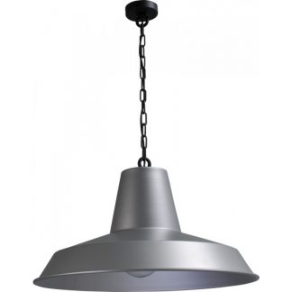 Masterlight Hanglamp Industria 60W/E27 Zilver d=67cm