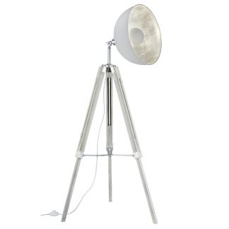 Trio Vloerlamp Liege 60W/E27 Dim Staal