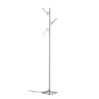 Trio Vloerlamp Opium 3x4.5W/LED Dim Staal
