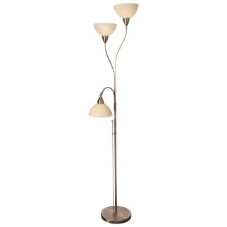 Steinhauer Vloerlamp 3-L. (3305BR+dimmer)