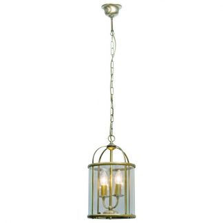 Steinhauer Hanglamp Pimpernel 2-L. GLAS