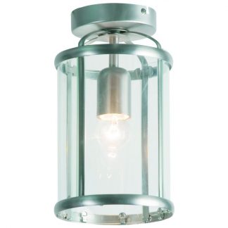 Steinhauer Plafondlamp Pimpernel GLAS Staal