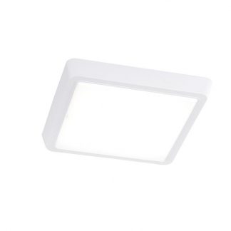 Trio Plafondlamp LED10W 27cm vierkant Wit