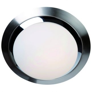Steinhauer Plafondlamp 1-L. METAAL-GLAS