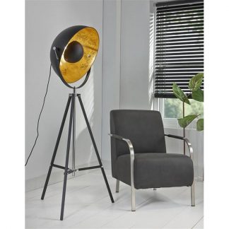 Vloerlamp 3-poot schijnwerper 60W/E27