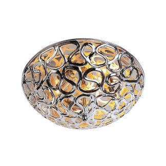Plafondlamp Azuro 40cm 3xE14/40W Chroom