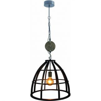 Freelight Hanglamp Birdie 60W/E27 47cm Zwart