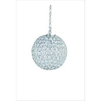 HighLight Hanglamp  Crystal Ball 60W/E27 30cm Asfou