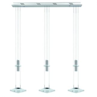 HighLight Hanglamp 3x35W/12v Staal 1m balk