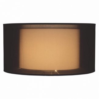 Freelight Kap Organza Zwart 40cm h=23cm