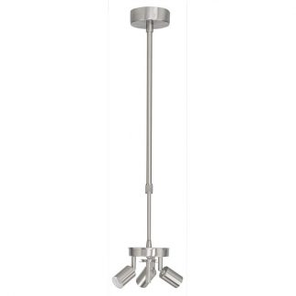 HighLight Telescope Pendel 3xE27 Staal