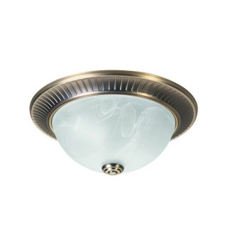HighLight Plafondlamp Klassiek 27cm 2xE27 Brons
