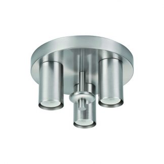 HighLight Plafondlamp  Rod 3xE27 Nikkel-mat zonder k