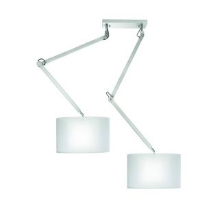 HighLight Plafondlamp Robuust 2xE27 Staal zonder kap