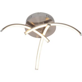 Freelight Plafondlamp Casca 12W LED Staal