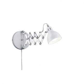 Trio Wandlamp Scissor 28W/E14 Wit