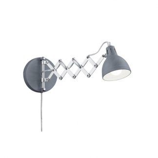 Trio Wandlamp Scissor 28W/E14 Titaan