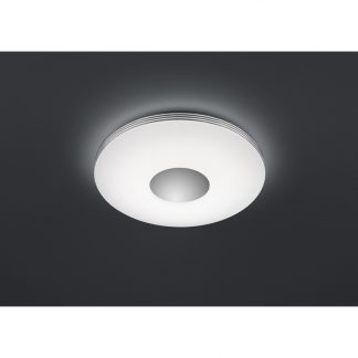 Trio Plafondlamp Castor LED25W 34cm Wit/Staal