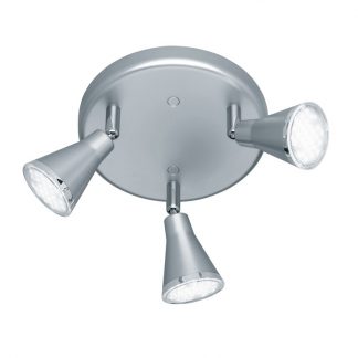 Trio Spot LED 3x 5W Grijs