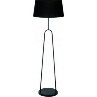 Freelight Vloerlamp Arpa 60W/E27 Zwart+Kap