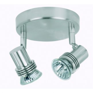 HighLight Spot Maxi 2x40W/GU10 Staal