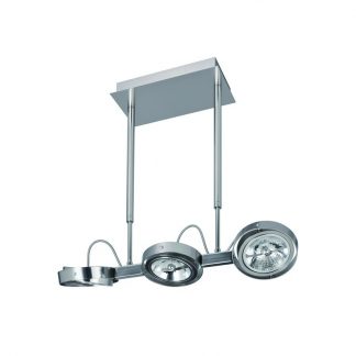 HighLight Spot Bas Hal.35W/12V Telesc.Staal