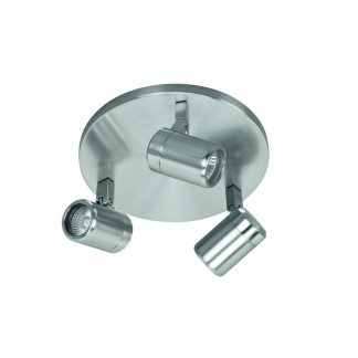 HighLight Spot Shower 3x20W/GU10 Staal