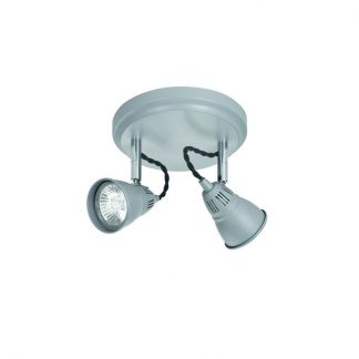 HighLight Spot Country 2x35W/GU10 Lichtgrijs