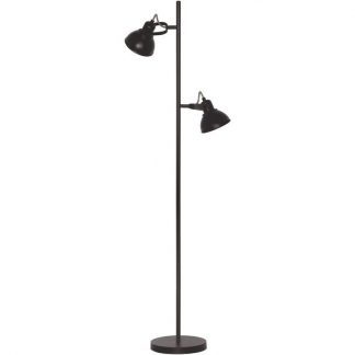 Freelight Vloerlamp Santo 2x5W/GU10 Zwart