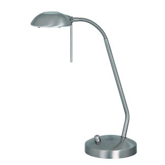 HighLight Tafellamp Vectra Nikkel-mat 40W G9 + dimm