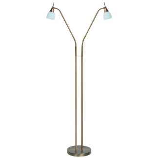 HighLight Vloerlamp Touchy 2x33W/G9 Touchdim.Brons