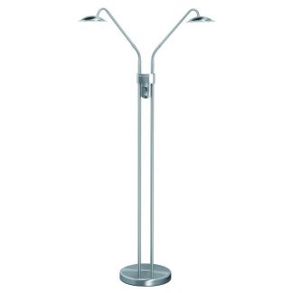 HighLight Vloerlamp Jupiter 2x5W dimbaar Staal