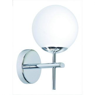 HighLight Wandlamp Splash 25W/G9 IP44 Bol Chrome