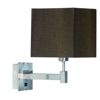 HighLight Wandlamp Cuba Staal 60W/E27+sch.zk