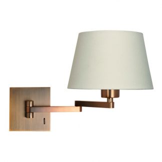 HighLight Wandlamp Solide Double-Swing sch.zk Brons
